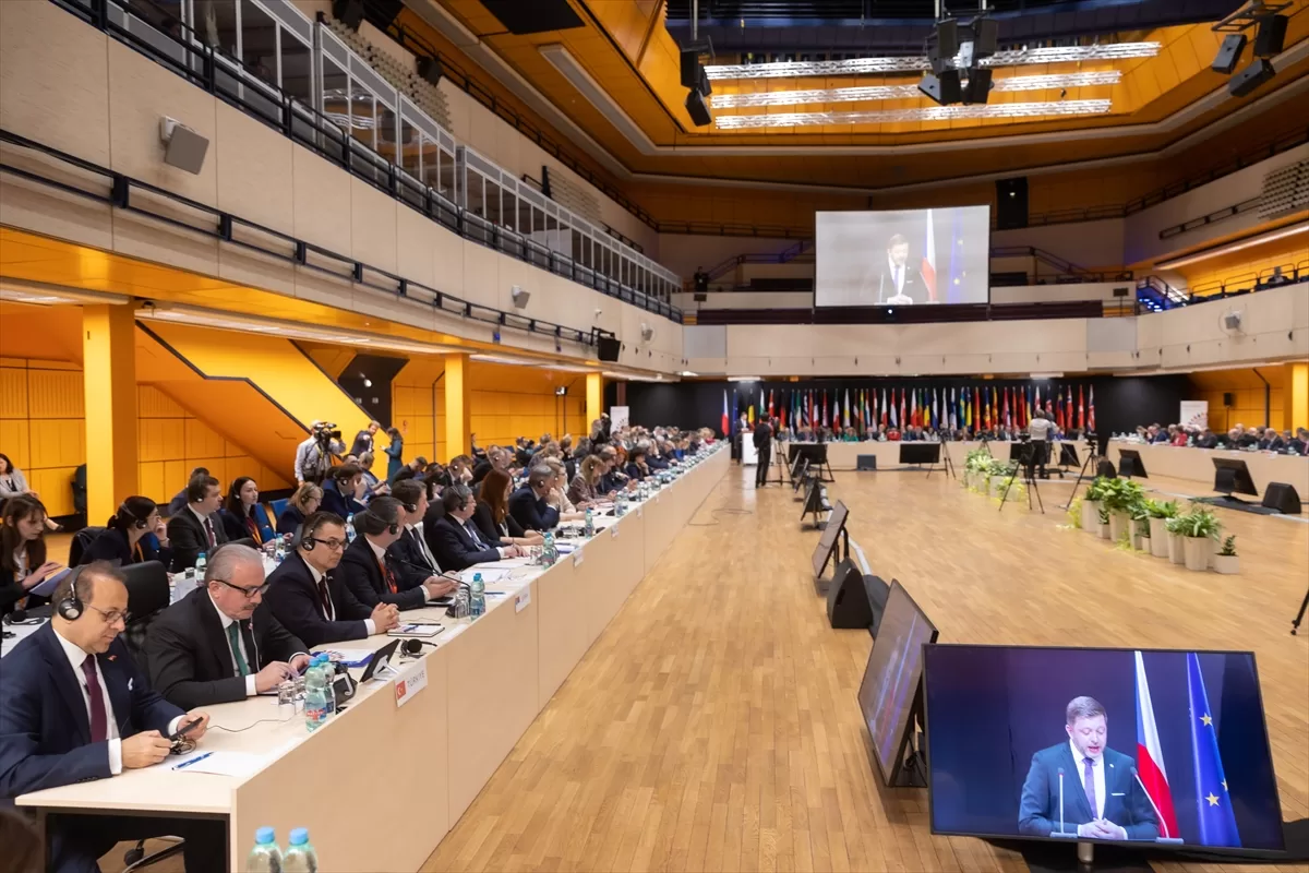 TBMM Başkanı Mustafa Şentop, AB Parlamento Başkanları Zirvesi'nde konuştu: