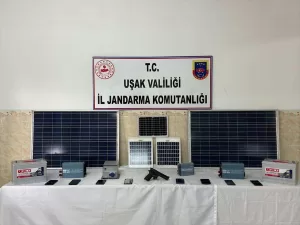 UŞAK (AA) – Uşak merkezli 4 ilde suç örgütüne yönelik