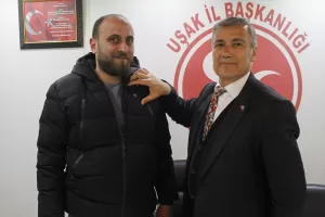 UŞAK (AA) – Uşak'ta Zafer Partisinden istifa eden İl Başkanı