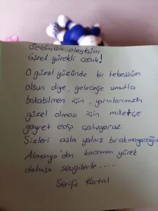 HATAY (AA) – Bazı Avrupa ülkelerindeki gurbetçi çocukların, Kahramanmaraş merkezli