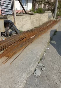 ZONGULDAK (AA) – Zonguldak'ın Alaplı ilçesinde, inşaatta çalışırken elektrik akımına