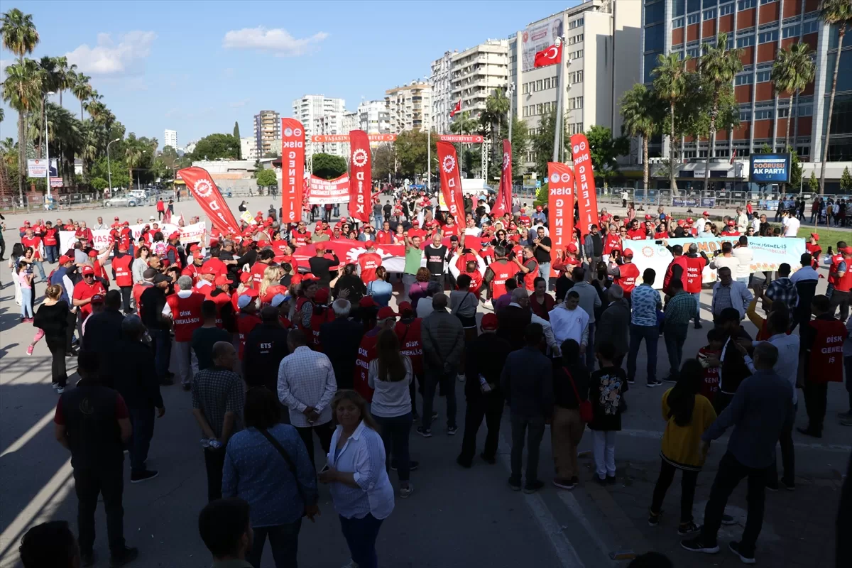 Adana, Mersin ve Hatay'da, 1 Mayıs Emek ve Dayanışma Günü kutlandı