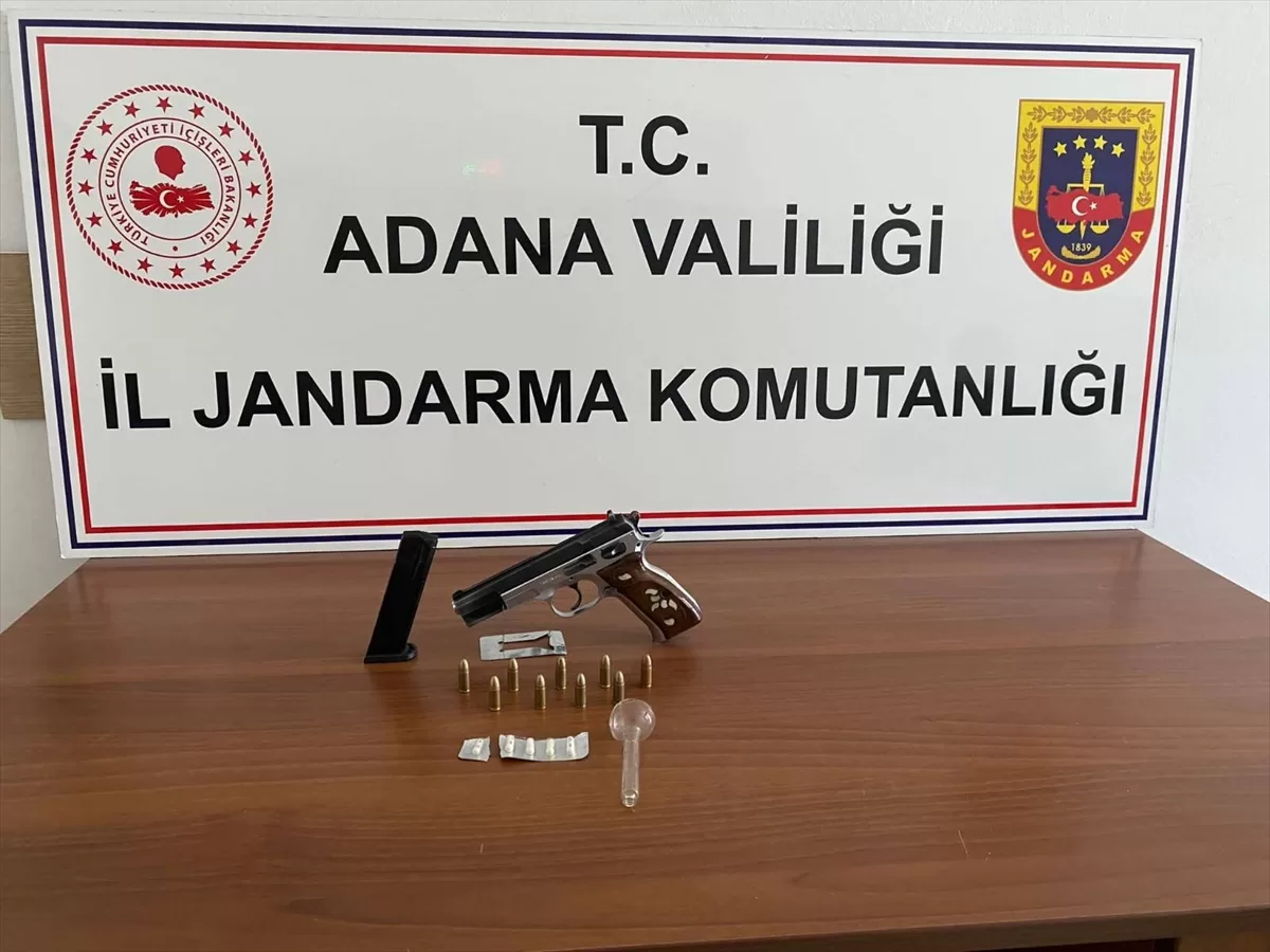 Adana'da jandarmanın “huzur ve güven” uygulamasında 18 gözaltı