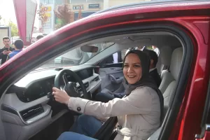 BİTLİS (AA) – Bitlis’in Ahlat ilçesinde Türkiye'nin yerli otomobili Togg’un