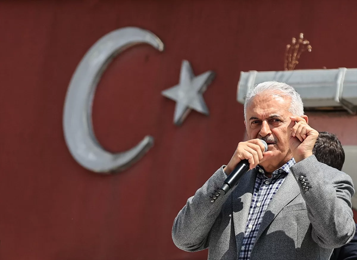 AK Parti Genel Başkanvekili Yıldırım, Büyükçekmece mitinginde konuştu: