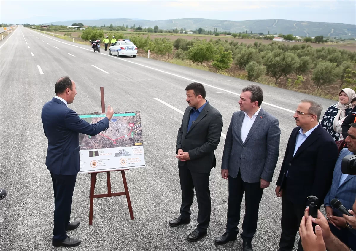 AK Parti'li Dağ, Bergama Çevre Yolu'nda incelemede bulundu: