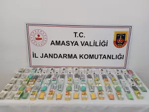 AMASYA (AA) – Amasya'da düzenlenen kaçakçılık operasyonunda gümrük kaçağı 88