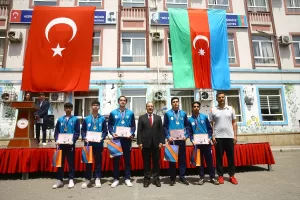 BAKÜ (AA) – Milli Eğitim Bakanlığına bağlı Bakü Türk Okullarında,