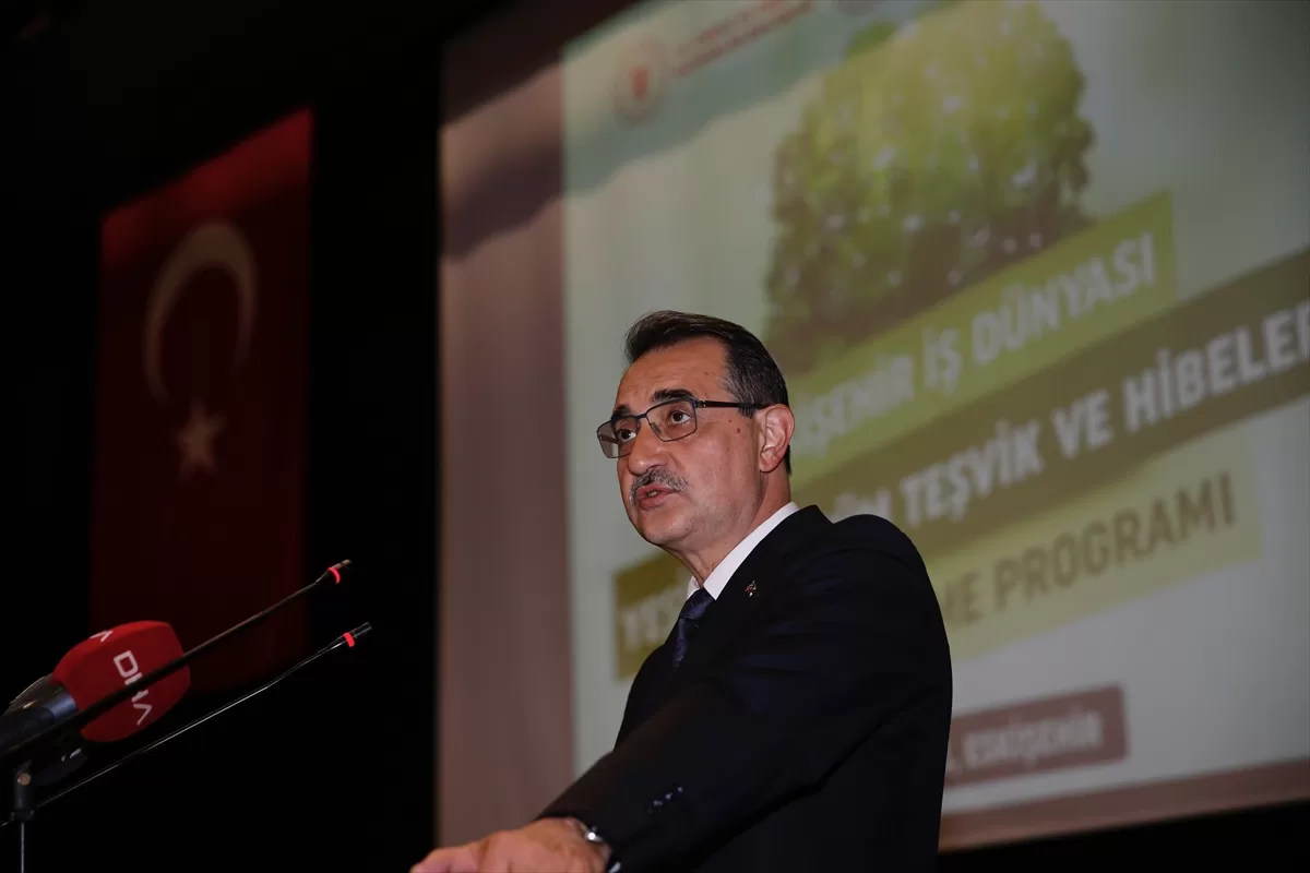 Bakan Dönmez, İş Dünyası Yeşil Dönüşüm Teşvik ve Hibeleri Bilgilendirme Toplantısı'nda konuştu: