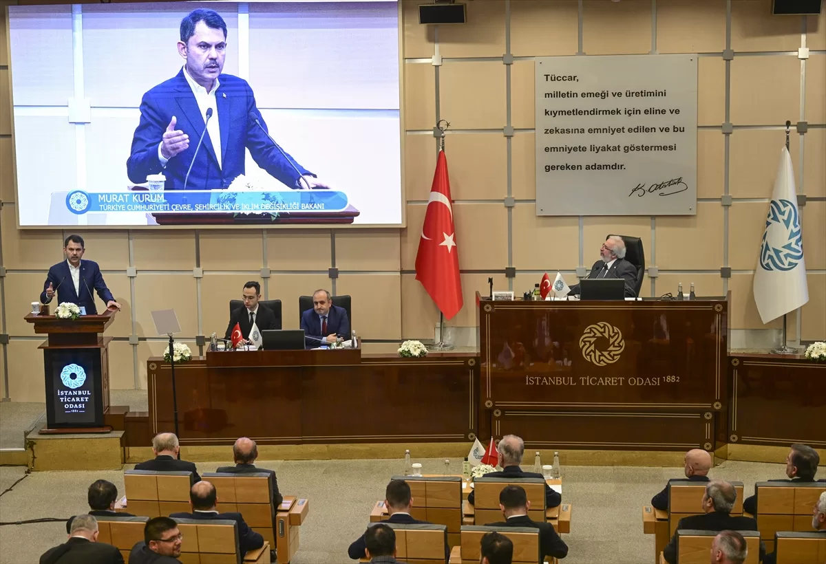 Bakan Murat Kurum İTO Meclis Toplantısı'nda konuştu: