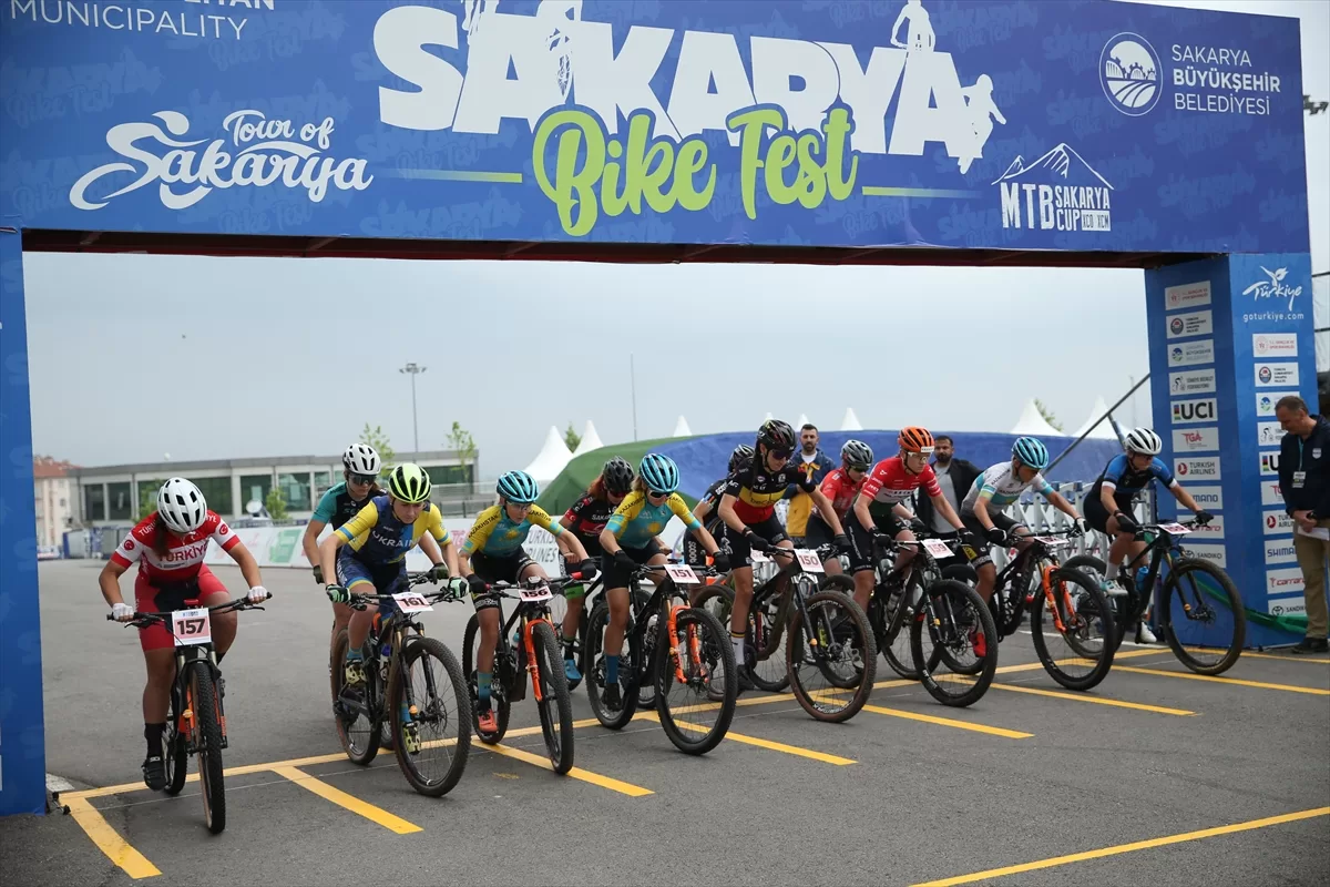 Bisiklet Fest kapsamında Uluslararası Sakarya MTB Cup yarışı yapıldı