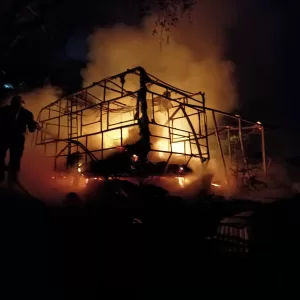 MUĞLA (AA) – Muğla'nın Bodrum ilçesinde karavanda çıkan yangında İngiliz