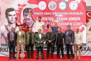 ORDU (AA) – Tevfik Kış-Kenan Şimşek Büyükler Grekoromen Güreş Türkiye