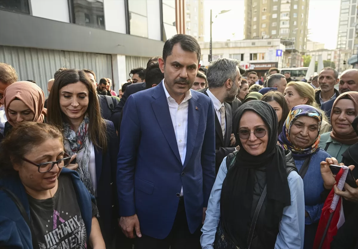 Bakan Murat Kurum, Ataşehir'de konuştu: