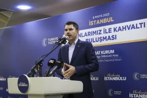 - "Muhalefet ne dedi biliyor musunuz? 'Siz burayı betonlaştıracaksınız. Buralara