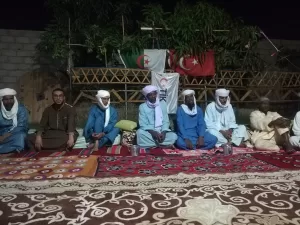 CEZAYİR (AA) – Cezayir’in güneydoğusundaki Canet (Djanet) kentinde bir grup