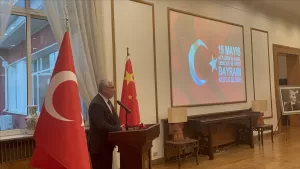 PEKİN (AA) – Türkiye'nin Pekin Büyükelçiliğinde 19 Mayıs Atatürk'ü Anma,