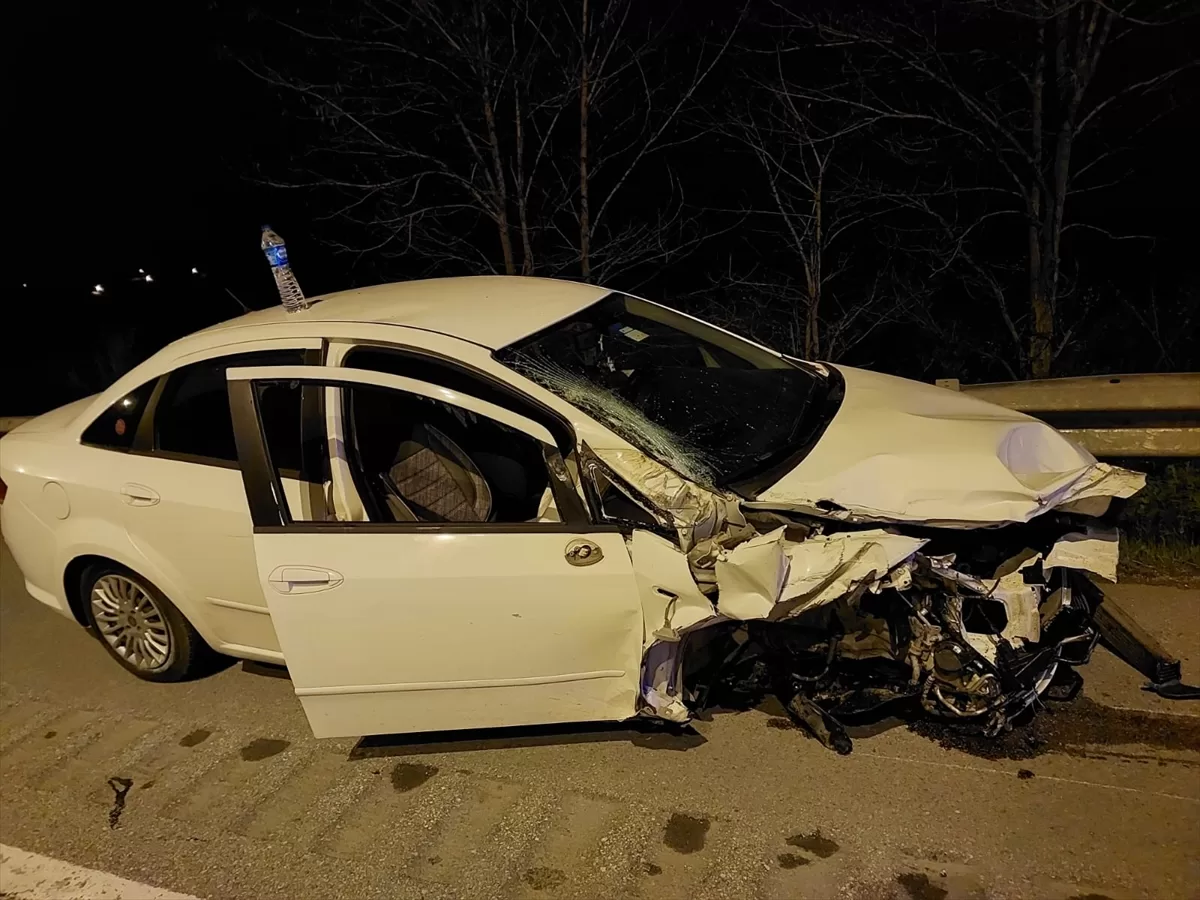 Çorum'da zincirleme trafik kazasında 3 kişi yaralandı