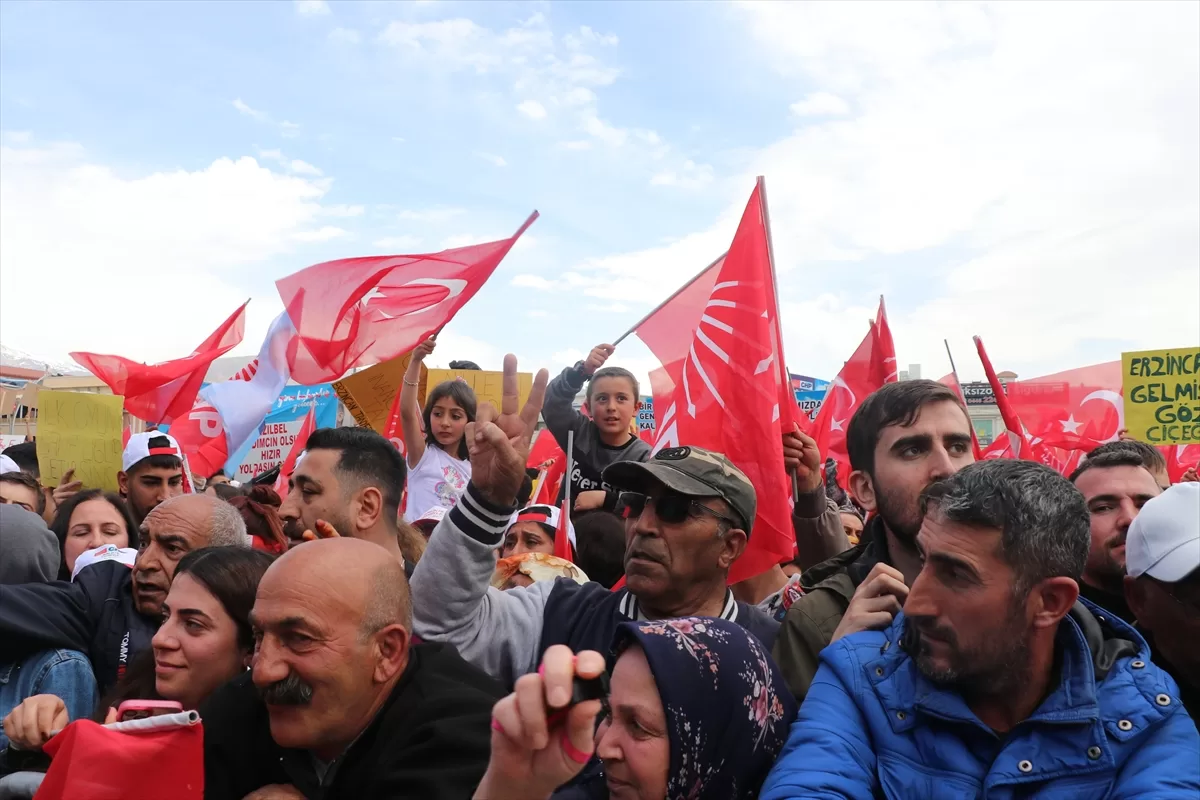 Cumhurbaşkanı adayı ve CHP Genel Başkanı Kılıçdaroğlu, Erzincan mitinginde konuştu: