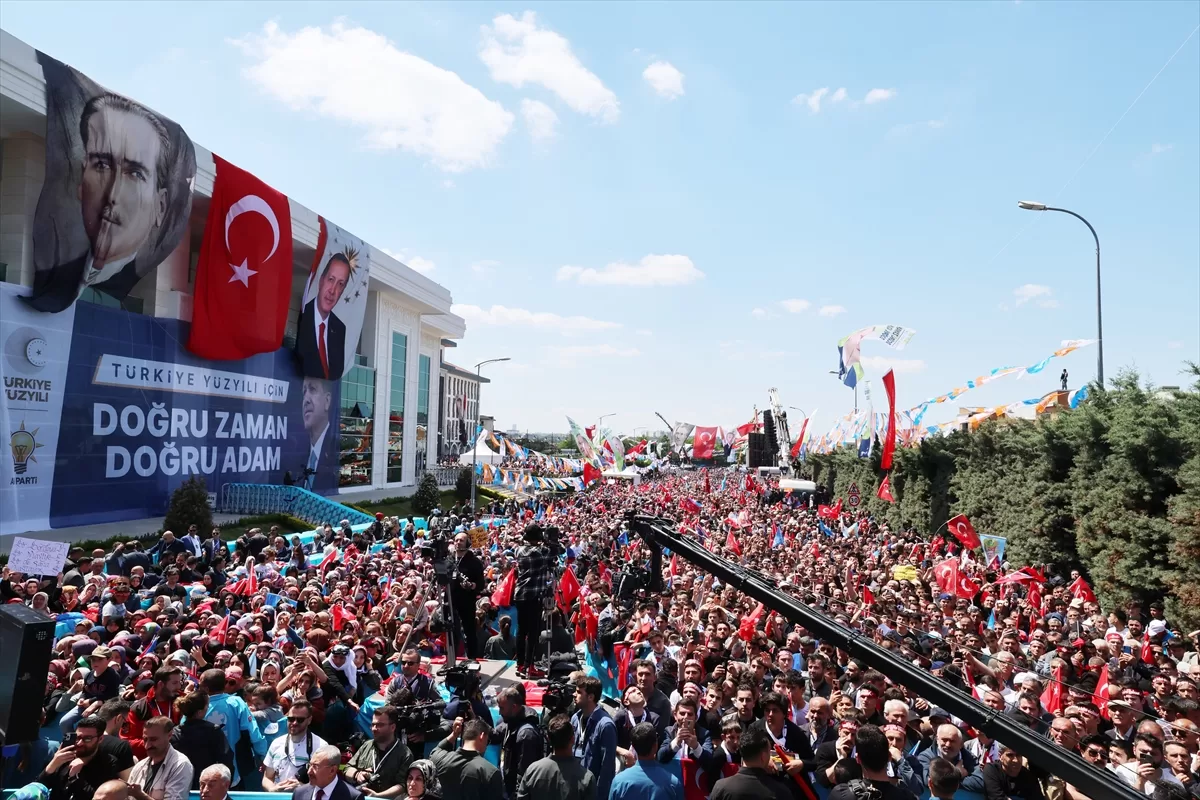 Cumhurbaşkanı ve AK Parti Genel Başkanı Erdoğan, partisinin Sancaktepe mitinginde konuştu: (1)