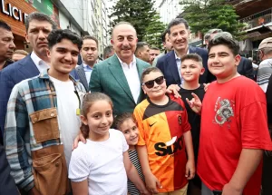 ANTALYA (AA) – Dışişleri Bakanı Mevlüt Çavuşoğlu ile Ata İttifakı'nın