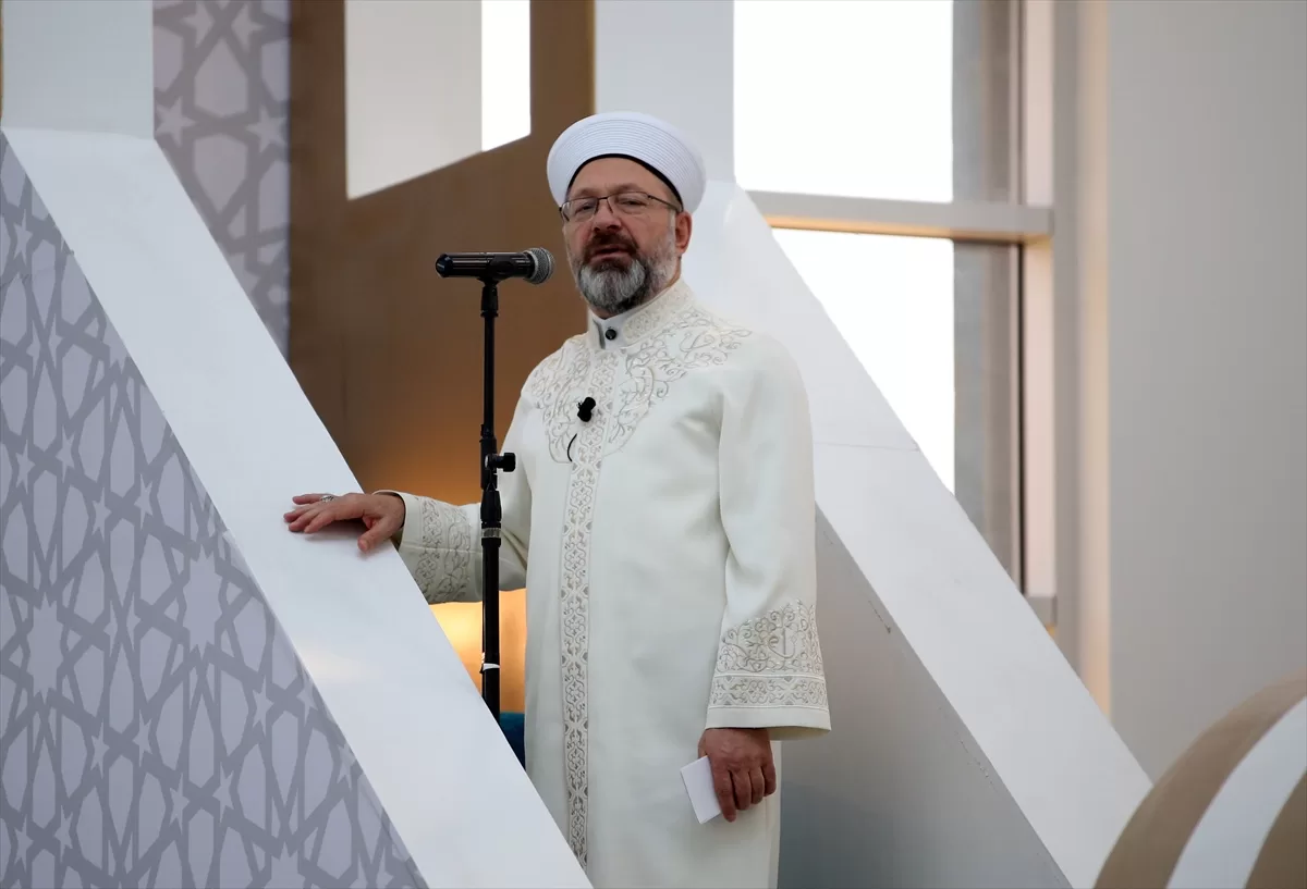 Diyanet İşleri Başkanı Ali Erbaş Çankırı'da hutbe irat etti