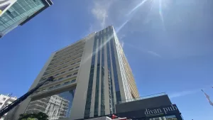 DİYARBAKIR (AA) – Diyarbakır'da bir otelin 5. katında çıkan yangın