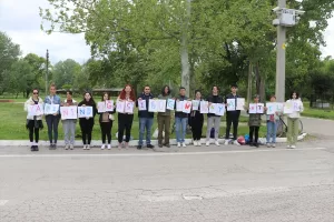 EDİRNE (AA) – Edirne'de, Trakya Üniversitesi Tıp Fakültesi öğrencileri Tunca