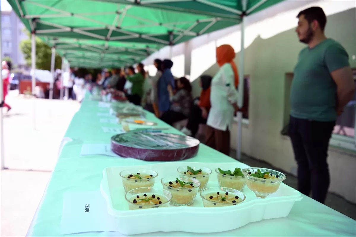 Edirne'de Türk Mutfağı Haftası'nda yöresel yemekler yarışması yapıldı