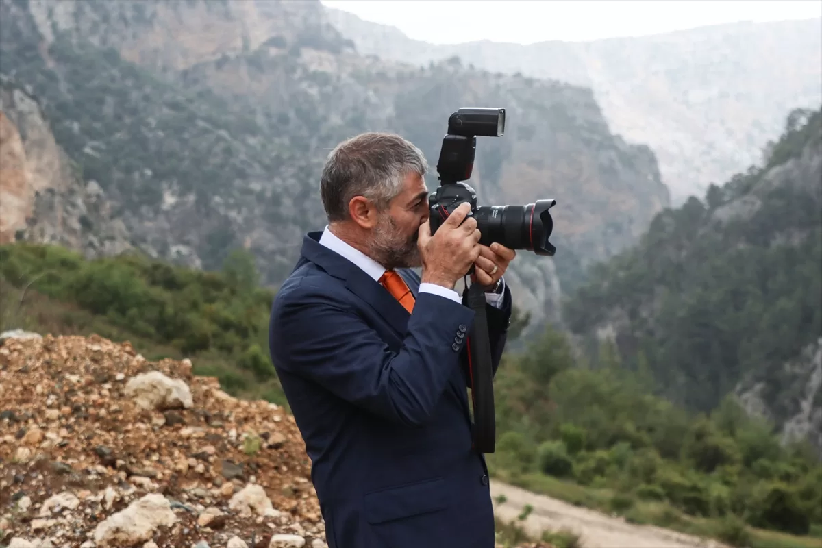 Hazine ve Maliye Bakanı Nebati, Pamukluk Barajı'nda incelemede bulundu: