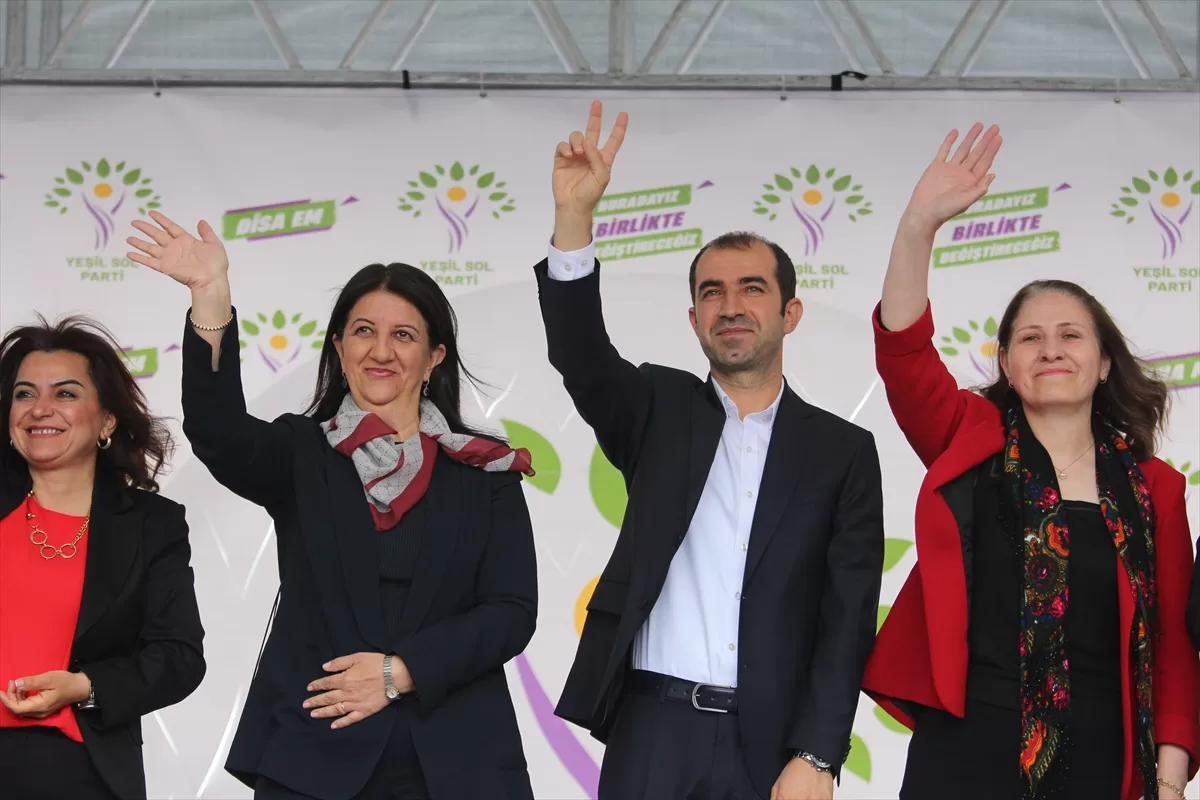 HDP Eş Genel Başkanı Buldan, Kars mitinginde konuştu: