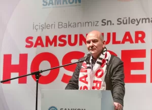 İSTANBUL (AA) – İçişleri Bakanı Süleyman Soylu, Türkiye'nin Samsun'dan başlattığı