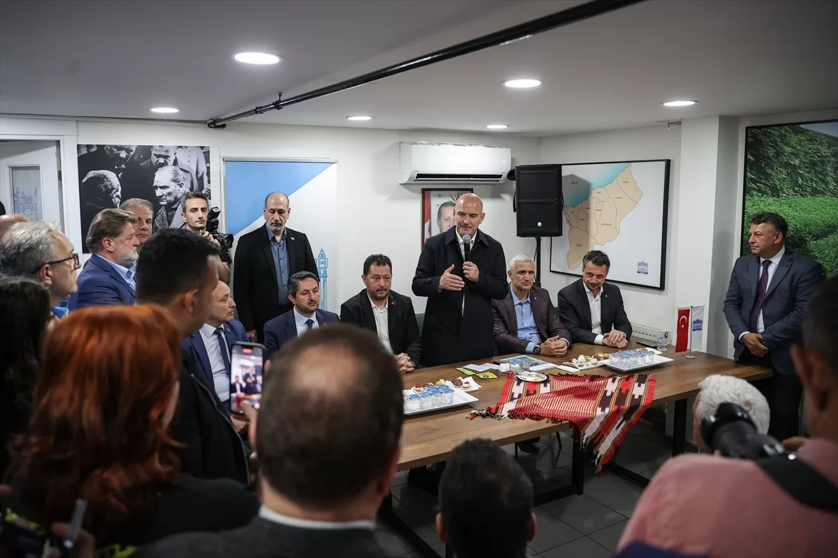 İçişleri Bakanı Soylu, İstanbul'daki Rizeliler Derneği'nde konuştu:
