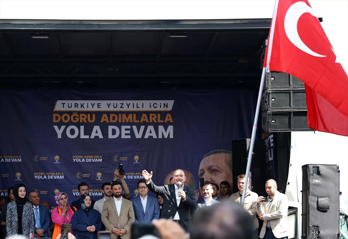 İçişleri Bakanı Süleyman Soylu, Kağıthane'de vatandaşlarla buluşmasında konuştu: