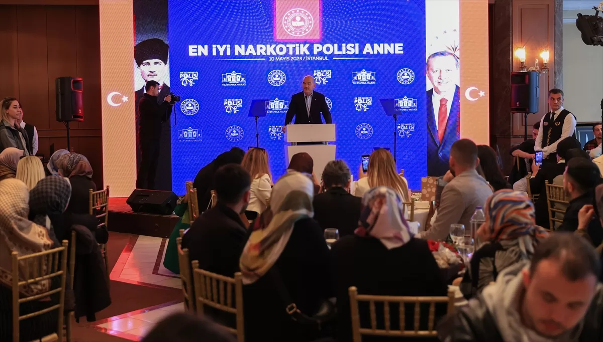 Bakan Soylu, “En İyi Narkotik Polisi Anne” seminerinde konuştu: