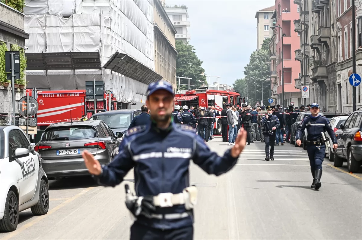 İtalya'nın Milano kent merkezinde patlama meydana geldi