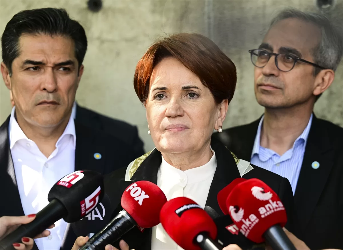 İYİ Parti Genel Başkanı Akşener İstanbul'da konuştu: