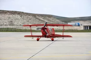 ESKİŞEHİR (AA) – Türkiye'nin tek sivil kadın akrobasi pilotu Semin