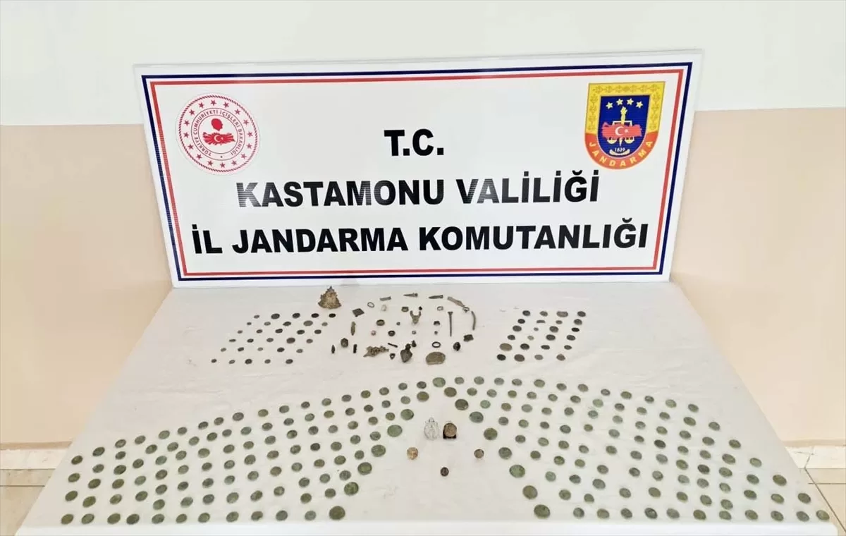 Kastamonu'da tarihi eser operasyonunda 5 kişi yakalandı