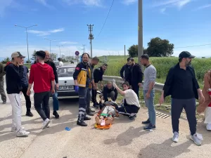 KOCAELİ (AA) – Kocaeli'nin İzmit ilçesinde meydana gelen zincirleme trafik