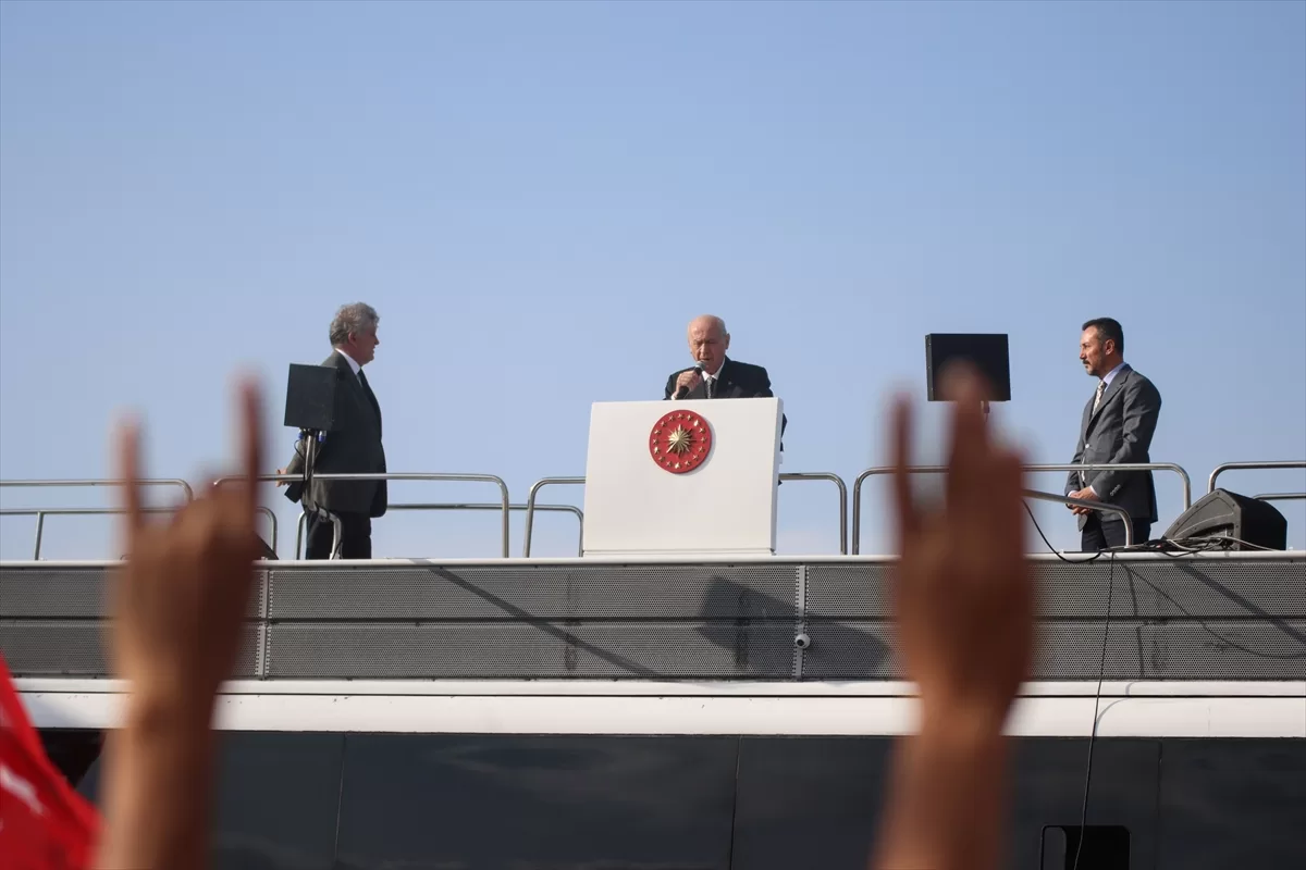 MHP Genel Başkanı Bahçeli, Defne Devlet Hastanesi açılış töreninde konuştu:
