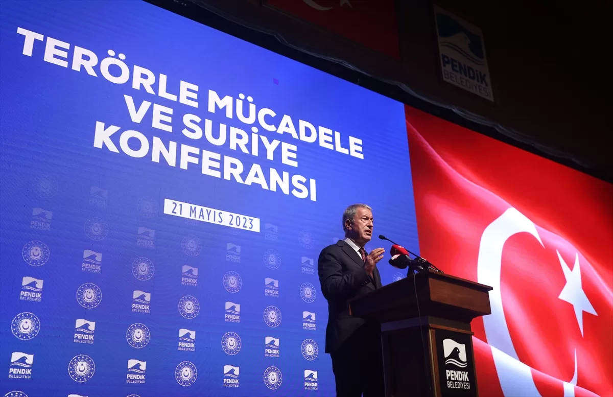 Milli Savunma Bakanı Akar “Terörle Mücadele ve Suriye Konferansı”nda konuştu: (1)