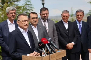 ESKİŞEHİR (AA) – Cumhurbaşkanı Yardımcısı Fuat Oktay ile Enerji ve