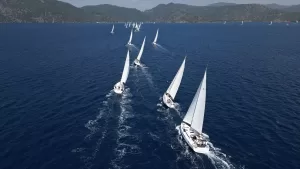 MUĞLA (AA) – Muğla'da Göcek Yat Kulübü (GYK) tarafından düzenlenen