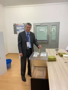 BRATİSLAVA (AA) – Slovakya’da seçmenler, Türkiye'de 28 Mayıs'ta yapılacak Cumhurbaşkanı