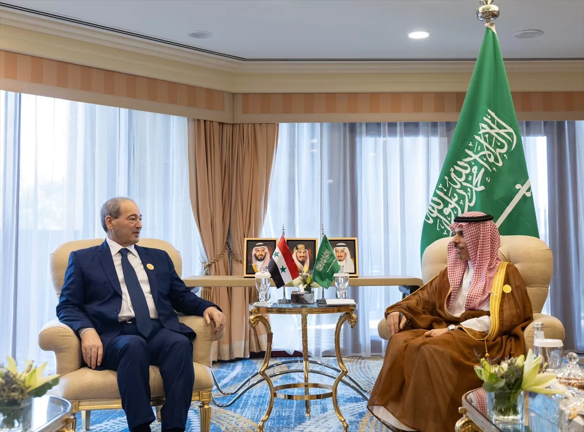 Suudi Arabistan ile Suriye dışişleri bakanları iki ülkeyi ilgilendiren konuları görüştü