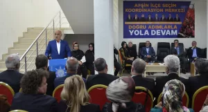 - "AK Parti'nin davası gerçekten büyük ve eşsiz bir dava.