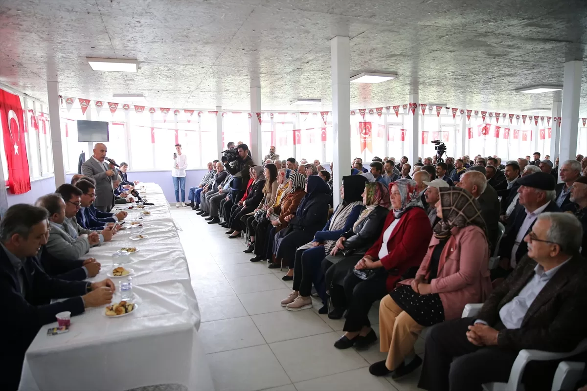 Tarım ve Orman Bakanı Vahit Kirişci, Kahramanmaraş'ta konuştu: