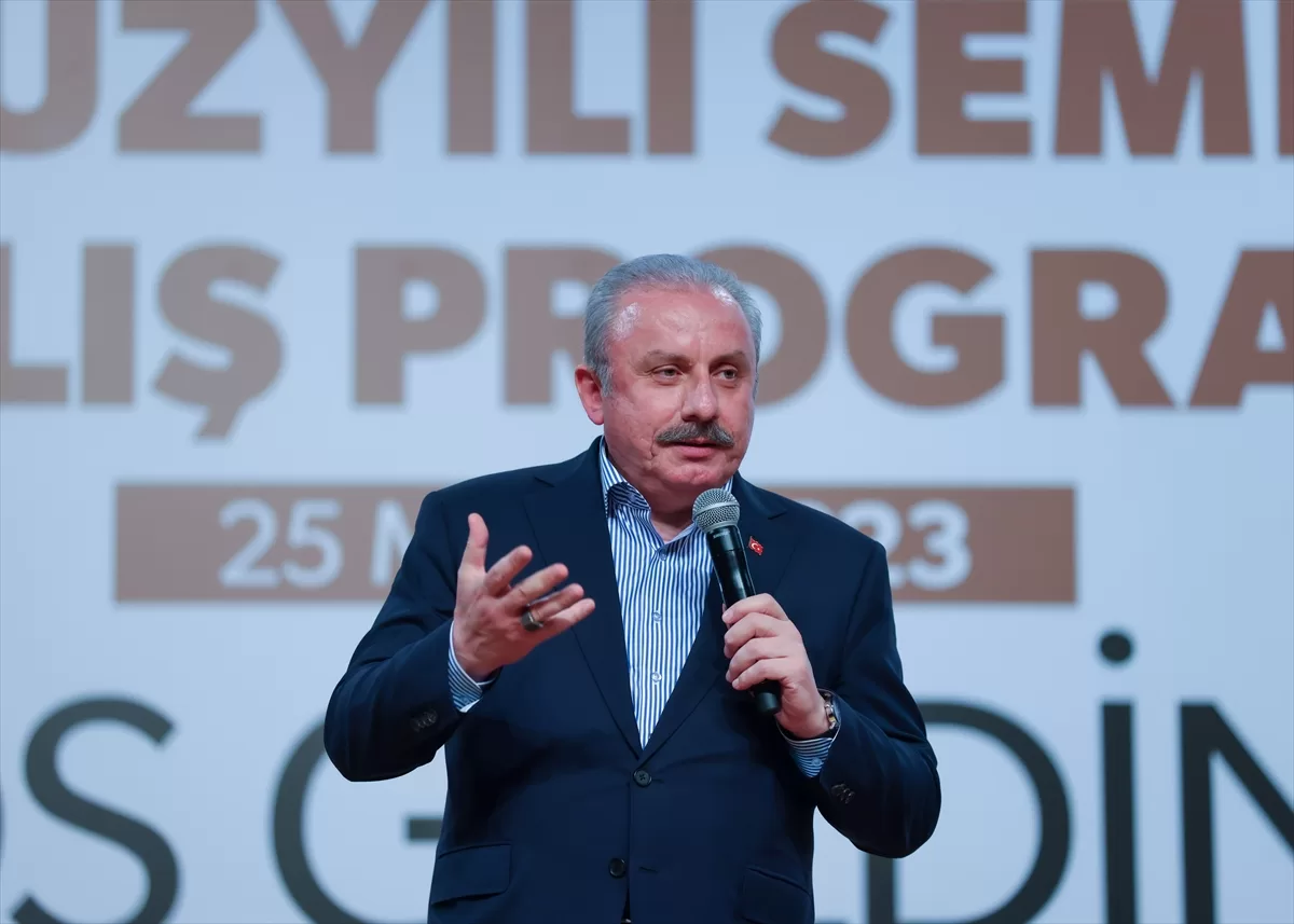 TBMM Başkanı Şentop “Türkiye Yüzyılı Sempozyumu Açılış Programı”nda konuştu: