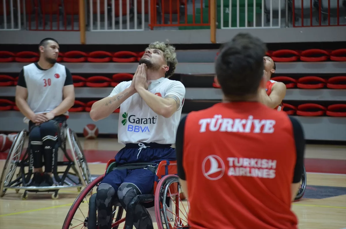 Tekerlekli Sandalye Basketbol A Milli Takımı, Yalova'da kampa girdi